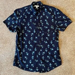 Short Sleeve button down shirt with Cacti…by The Rail.  Size Small